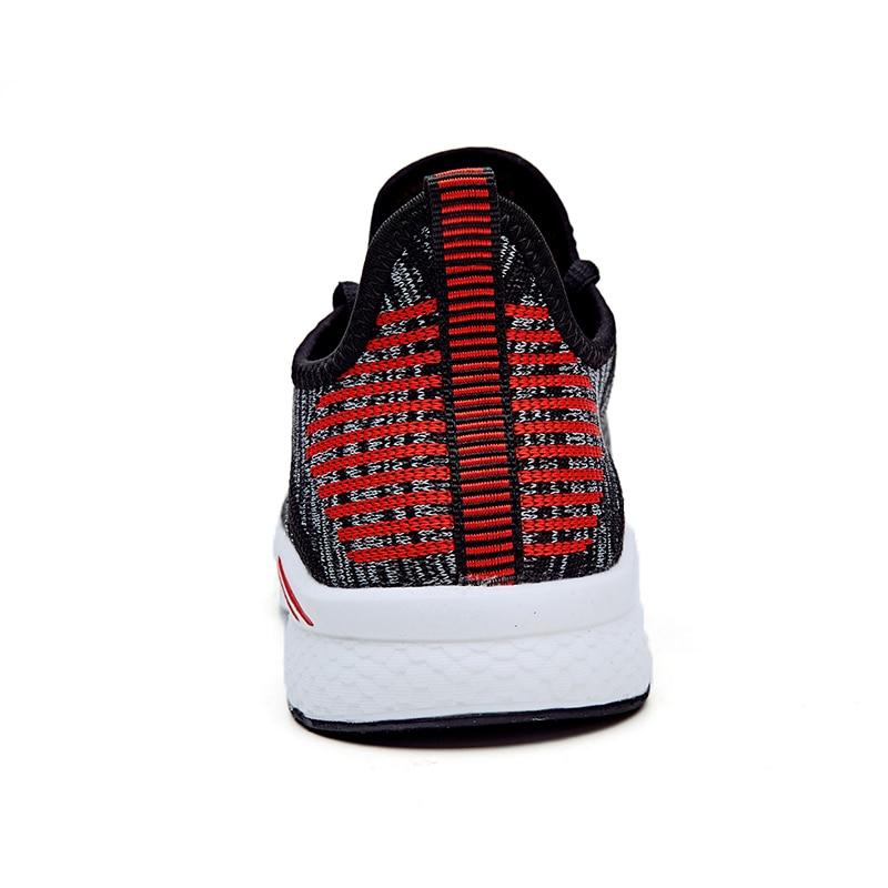 Flying woven low-top sports running shoes Korean version of the wild comfortable fashion trend sports shoes