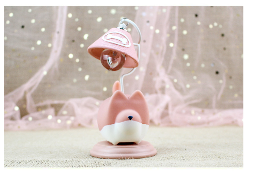Cute tofu dog night light home decoration furnishings living room bedroom children room decoration creative