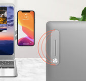 Mobile phone folding support