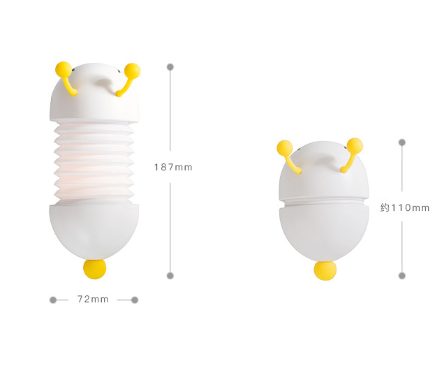Creative telescopic night light