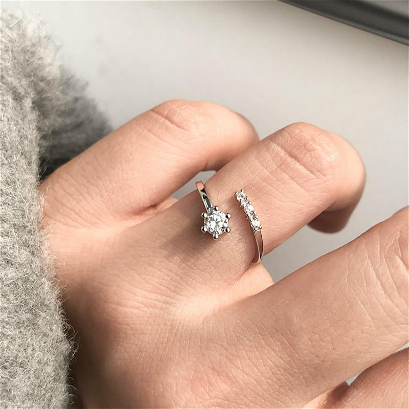 Heart wave ring
