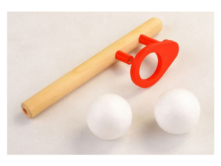 Blowing Pleasure Blowing Balls Magic Suspension Balls Children kids boys girls Wood Puzzle Traditional Toys Parenting baby Games