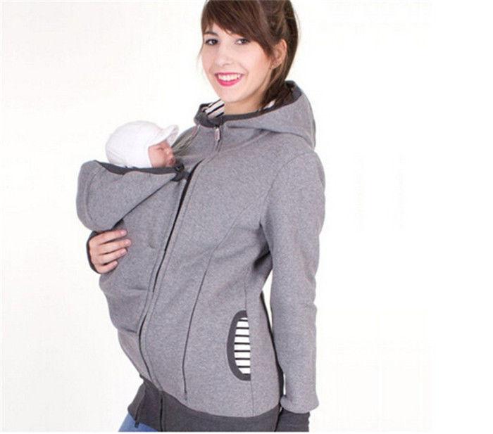 Multi-functional mother kangaroo sweater