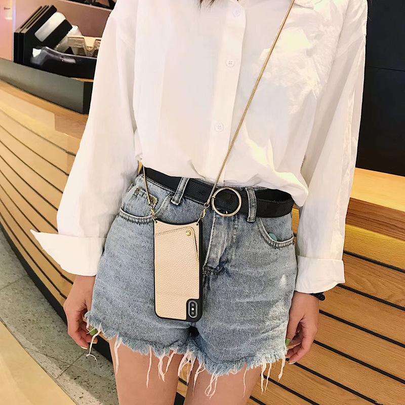 Crossbody   i card chain lanyard  | IPhone