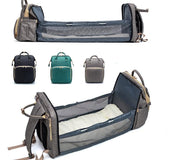 Baby diaper bed bag