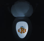 Toilet projection lamp cartoon toilet training light