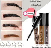 Peel Off Brown Black Eye Brow Tattoo