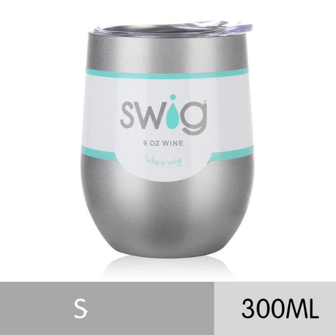 2020 hot drink cups 9 унц. the egg in the form of a 304 stainless steel drink Tumber mug lid wine beer vacuum thermos cup