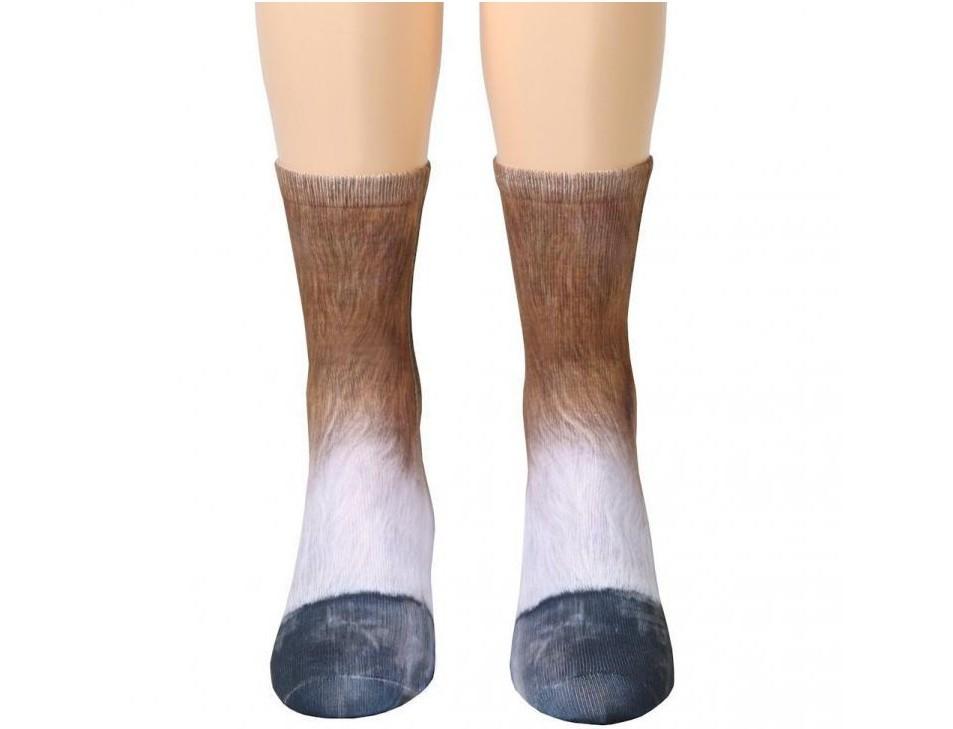 Unisex Adult Animal Paw Crew Socks
