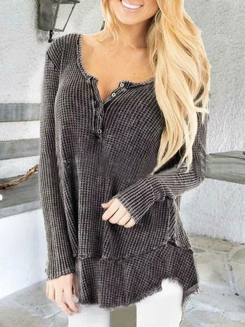 T-shirt casual stitching top