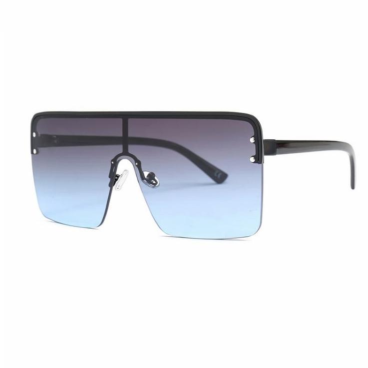 Fashion one-piece lens sunglasses