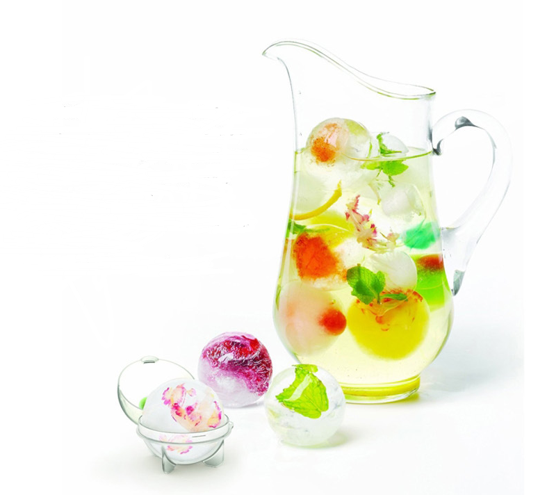 Creative spherical ice cream mold four