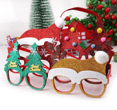 Christmas decoration glasses