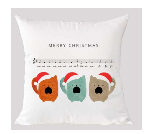 Cartoon animal pillowcase Short plush