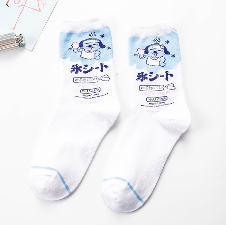 Japanese cartoon anime  socks