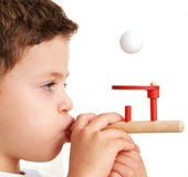 Blowing Pleasure Blowing Balls Magic Suspension Balls Children kids boys girls Wood Puzzle Traditional Toys Parenting baby Games