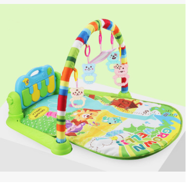 Pedal Piano Luz Música Fitness Rack Infantil