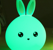 Adorable Lámpara De Conejo