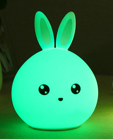 Adorable Lámpara De Conejo