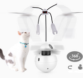Cat toy funny cat toy three in one robot tumbler laser cat toy