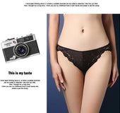 Transparent temptation briefs low waist