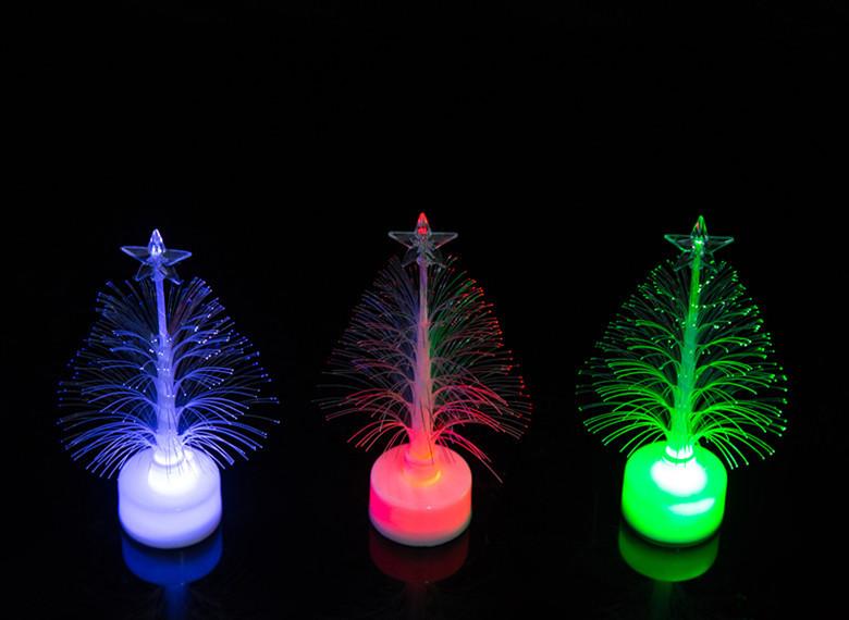Fiber optic Christmas tree