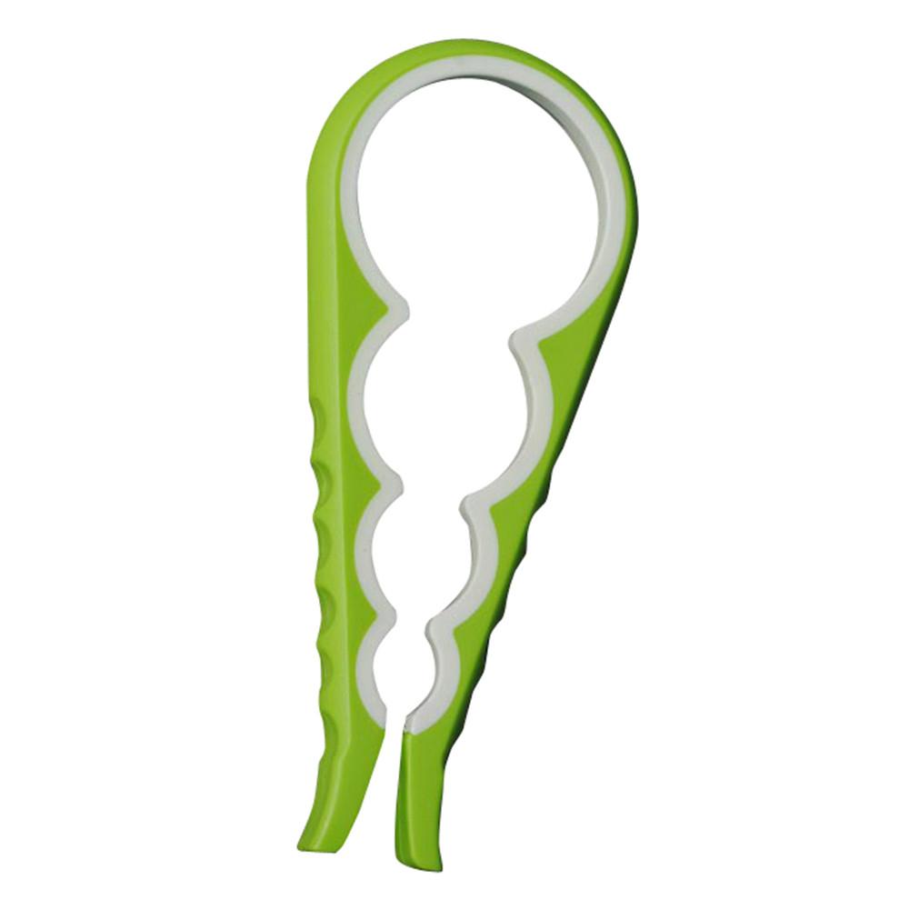 Creative multi-function four-in-one opener, labor-saving bottle opener, non-slip screw capper
