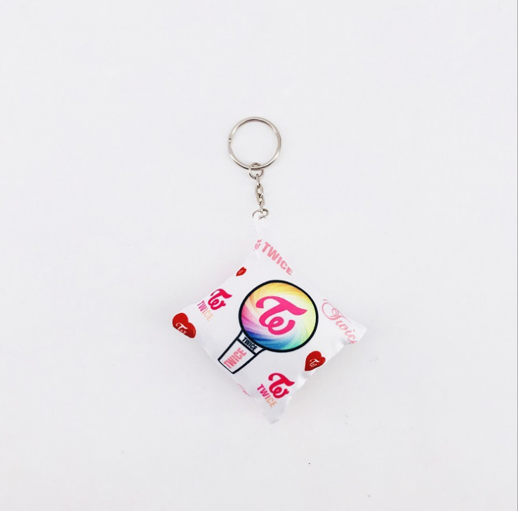 Creative keychain pillow pendant jewelry