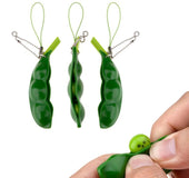 1 PC Hot Beans Fun Beans Squishy Kid Toys Pendants Anti Stress Ball Squeeze Funny Gadgets Children Toys Gift