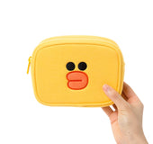 Cartoon brown bear makeup bag