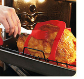 High temperature silicone baking tray turkey roast duck barbecue mat oven baking mat kitchen supplies