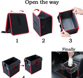 Practical Foldable oxford car storage bag