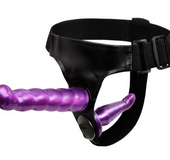 Female wear penis double head solid penis lesbian les sex toys