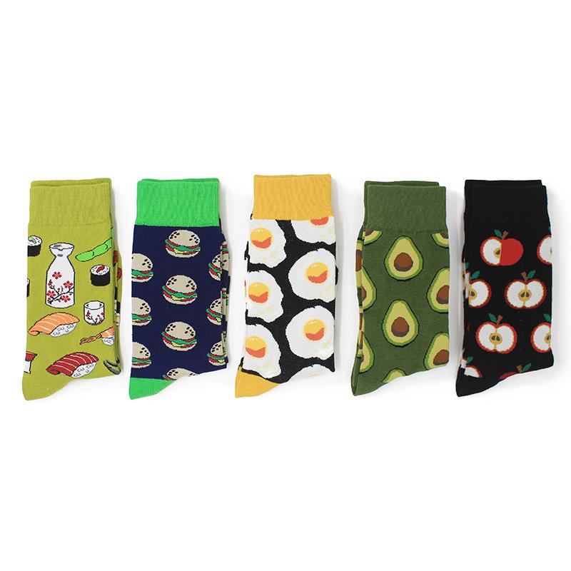 Food series couple socks