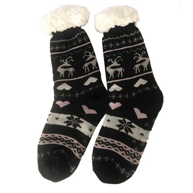 Love striped knit socks