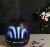 Colorful lights hollow aromatherapy machine