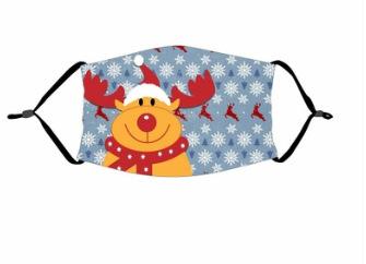 Christmas deer digital printing mask