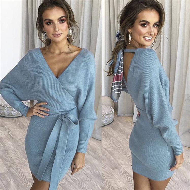 long-sleeved dress