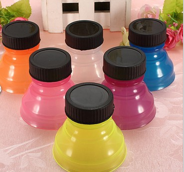 2020 new 6Pcs Soda Saver Pop Beer Beverage Can Cap Flip colourful Bottle Top hot Lid Protector Snap On