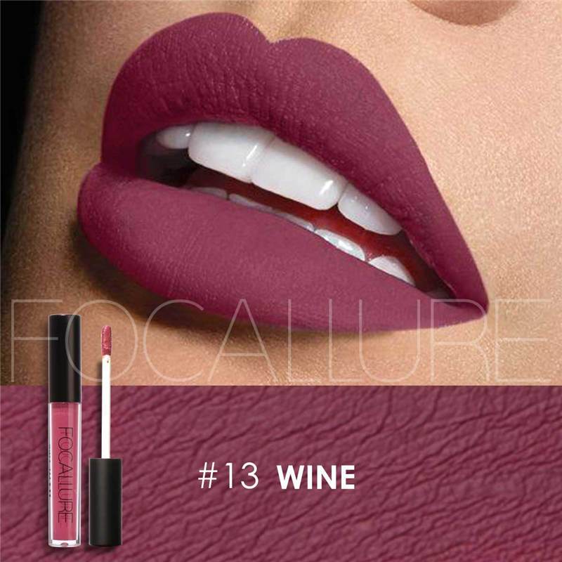 5 Colors Matte Liquid Lipgloss Metallic Lipstick