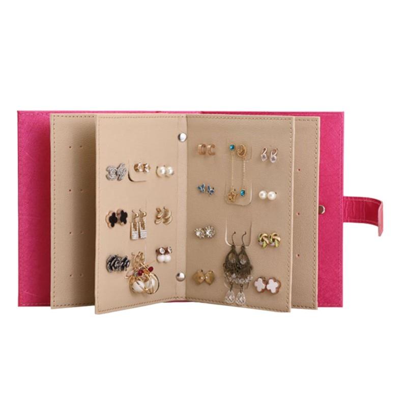 Jewelry Box Earring Book Organizer