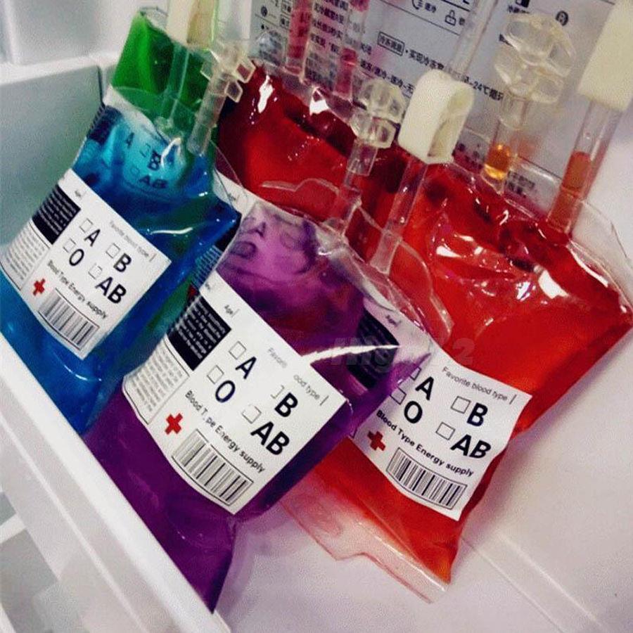 Halloween Blood Bag Drink Pack