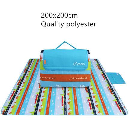 Leisurely Picnic Cushion Moisture-proof Cushion Outdoor Picnic Camp Beach Tent Cushion Waterproof and Thicker Lawn Cushion Picnic Cloth