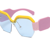 Large frame sunglasses