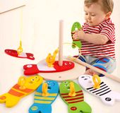 Children's educational creative fishing toys