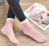 Thick candy color winter warm socks
