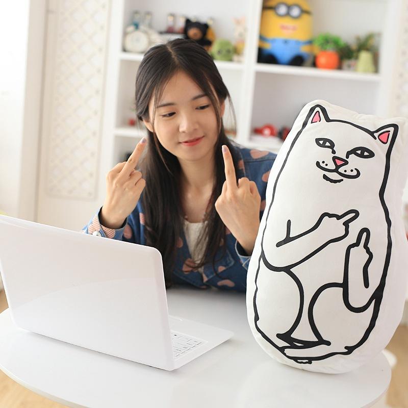 Cat pillow cushion