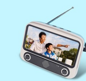 Creative retro bluetooth speakers