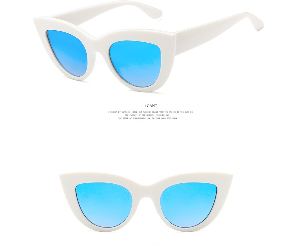 Retro cat eye sunglasses trend