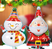 Christmas decoration aluminum film balloon